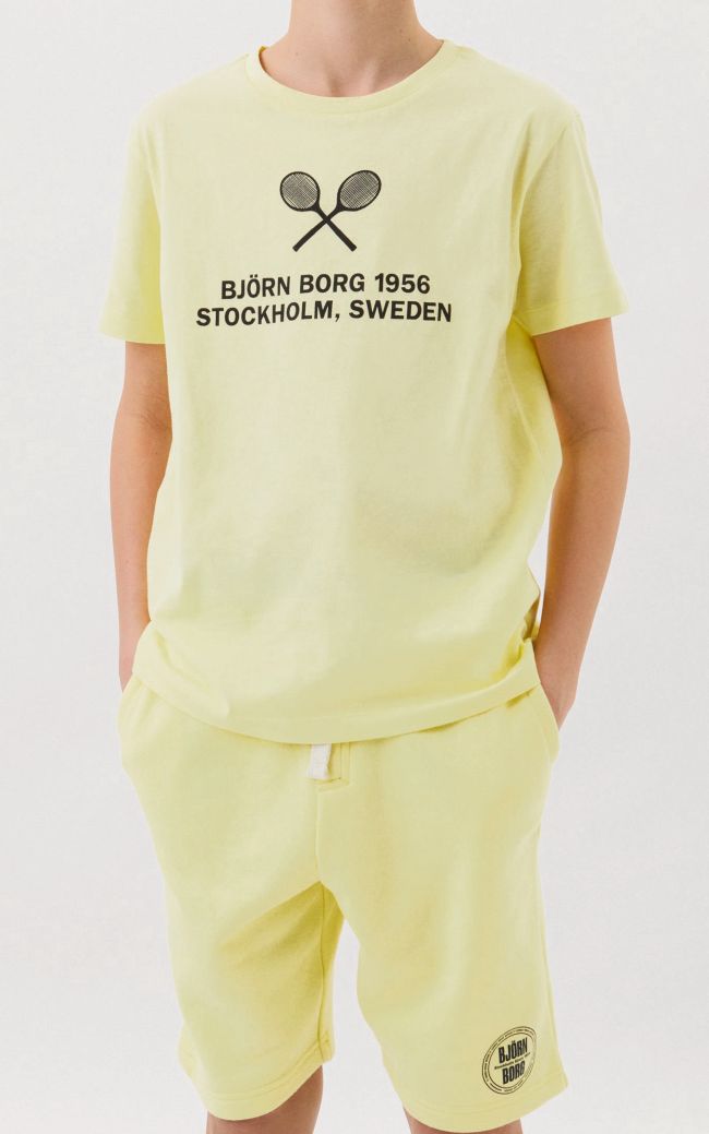 Björn Borg Tee Sport G - yellow pear Björn Borg Tee Sport G - yellow pear