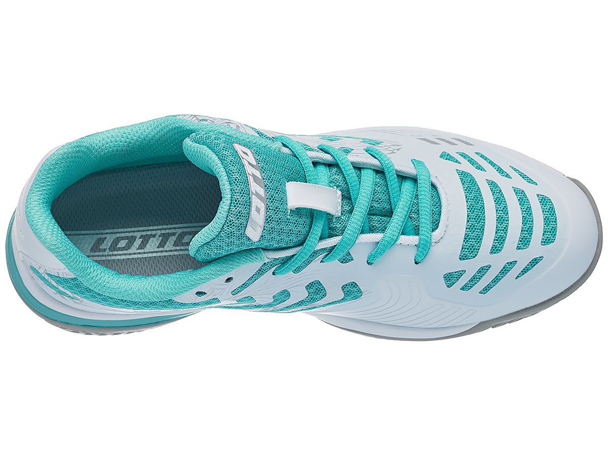 Lotto Stratosphere V Jr L - white/green thai