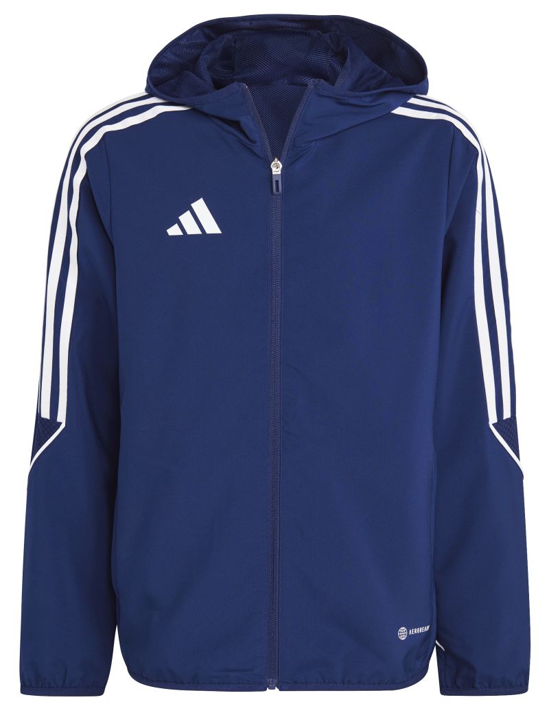 IA1627_1_APPAREL_Photography_Front-View_white Adidas Kids Tiro 23 League Windbreaker