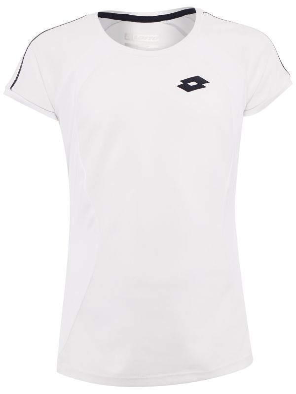 Lotto Squadra Girl Tee - brilliant white