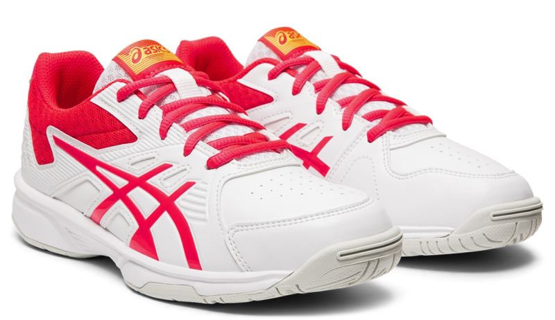 Asics Court Slide GS - white/laser pink