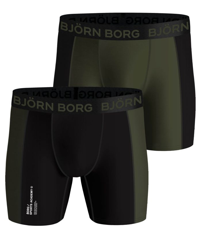 Björn Borg Shorts Per Borg Sports Academy 2P - black beauty Björn Borg Shorts Per Borg Sports Academy 2P - black beauty
