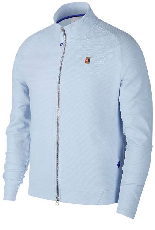 Nike Court Jacket Heritage - half blue/white