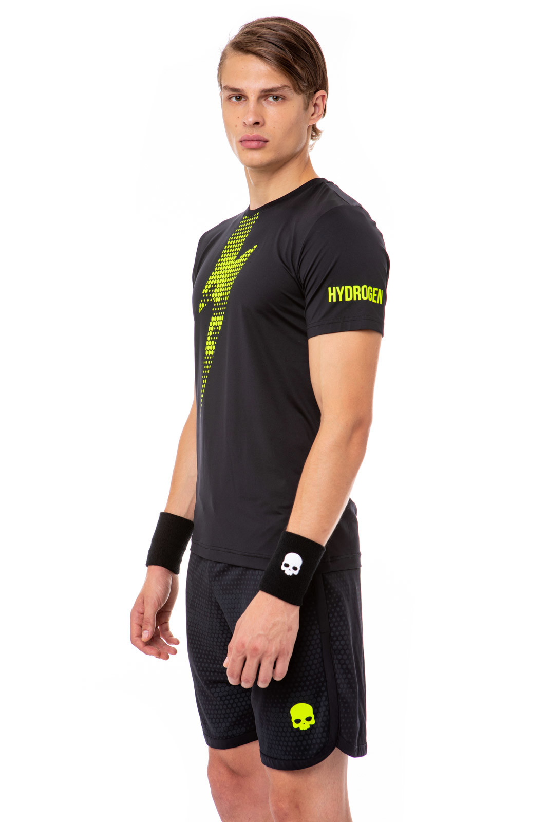 hydrogen-tech-thunderbolt-tee-black-yellow-fluo-4 Hydrogen Tech Thunderbolt Tee - black/yellow fluo