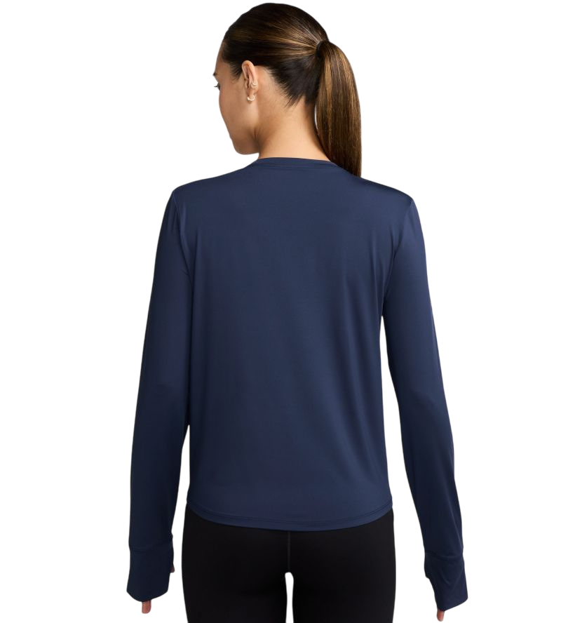 Nike One Classic Dri-FIT Long Sleeve - midnight navy/white