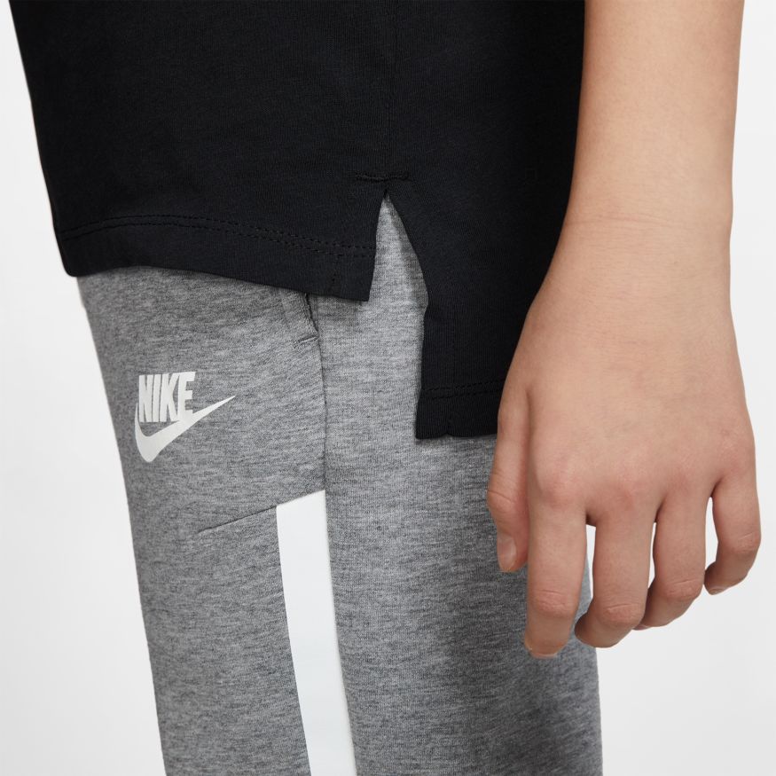 Nike G NSW Tee DPTL Basic Futura - black/white
