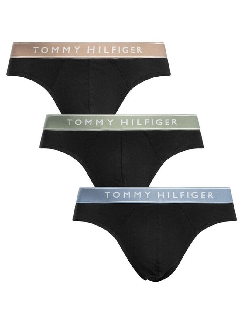 Tommy Hilfiger Everyday Essentials 3P - black/blue/green/brown