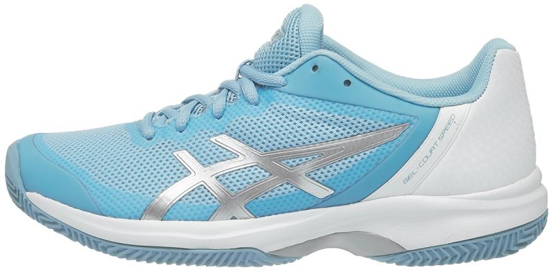 Asics Gel-Court Speed Clay - porcelain blue/silver/white