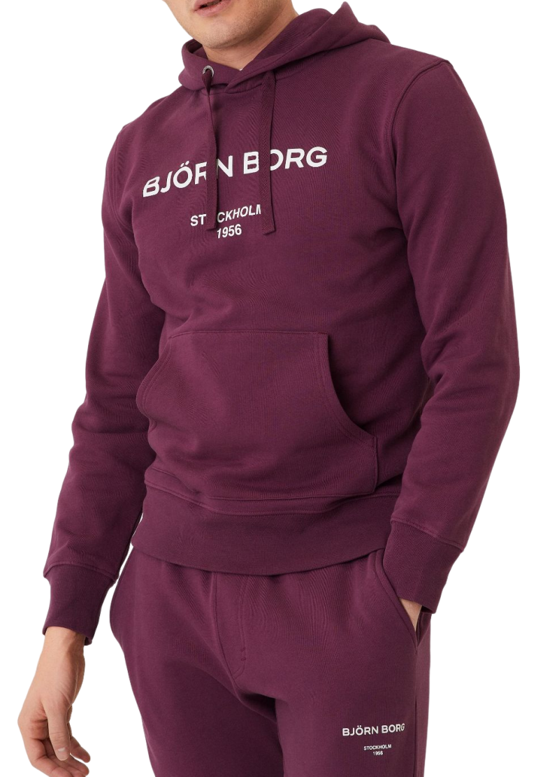 Björn Borg Hoodie - grape wine