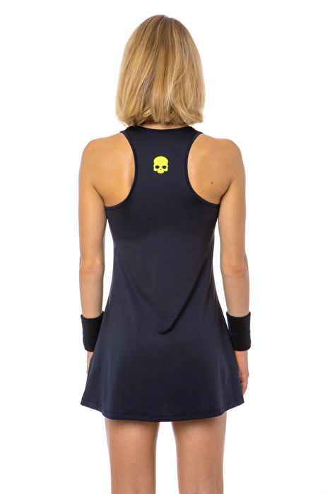 hydrogen-tech-thunderbolt-dress-black-yellow-fluo-3 Hydrogen Tech Thunderbolt Dress - black/yellow fluo