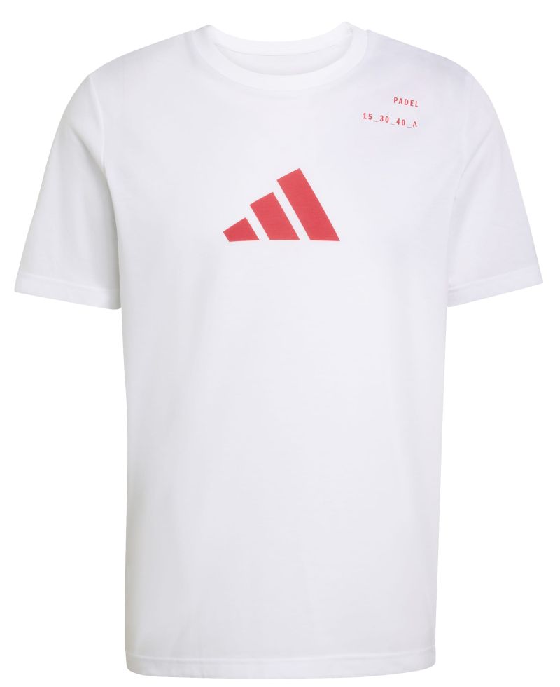 Adidas Padel Category Graphic - white/red