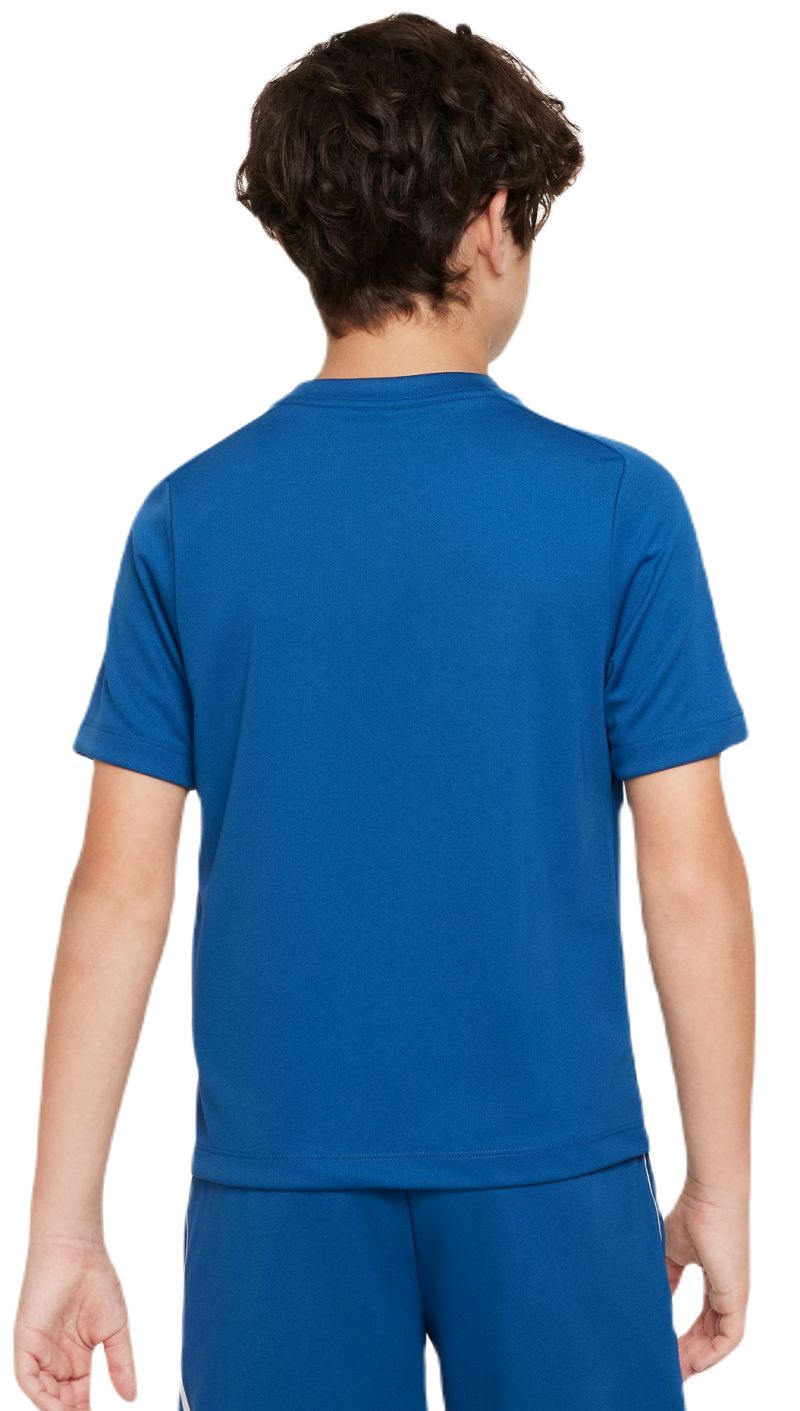 AURORA_DX5386-476_PHSFM001-2000 Nike Kids Dri-Fit Multi+ Top - court blue/white