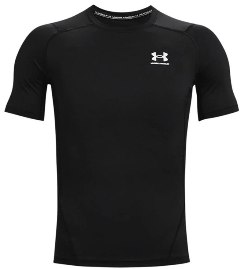 UAKOMPRES Under Armour HeatGear Short Sleeve - black/white