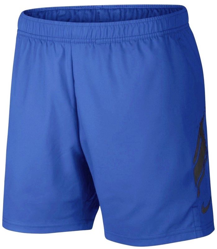 Nike Court Dry 7in Short - game royal/black/black