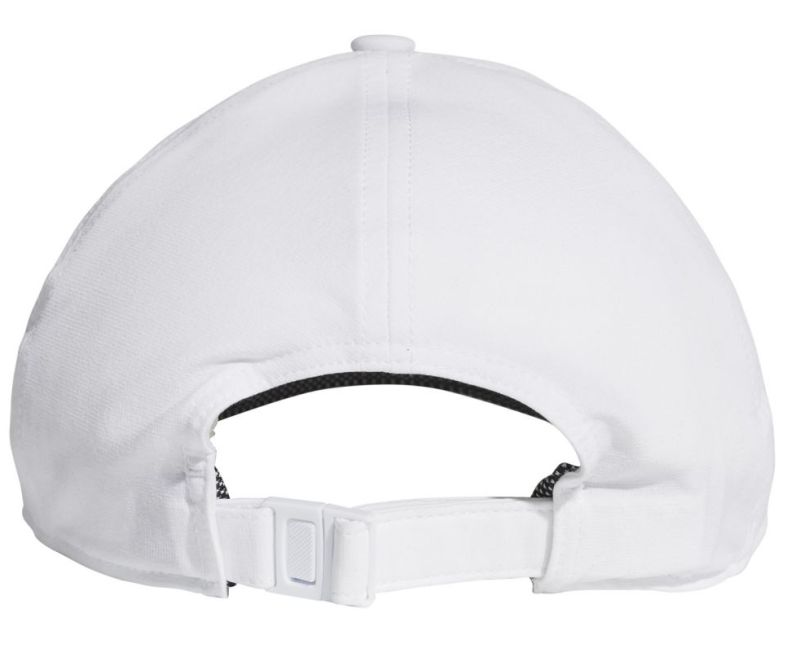 Adidas C40 6Panel 3Stripes Climalite Cap OSFW - white/black