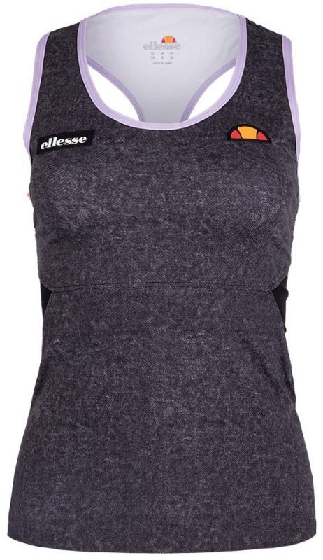 top-ellesse-fron-1 Ellesse Allium Tank - black denim