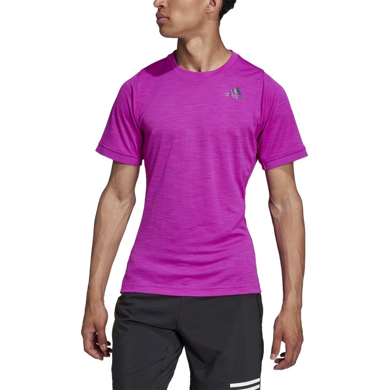 Adidas Tennis Freelift T-Shirt M - sonic fuchsia/black