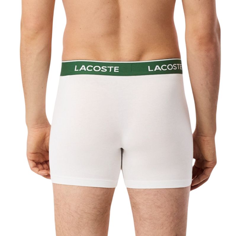 Lacoste Cotton Stretch Brief 3P - black/grey/white Lacoste Cotton Stretch Brief 3P - black/grey/white