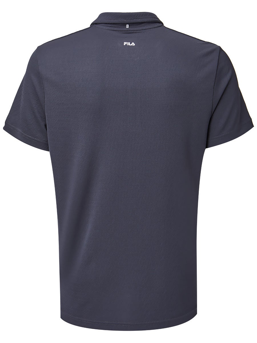 FMMAUPO-BK-1 Fila Polo Maurice M- black melange