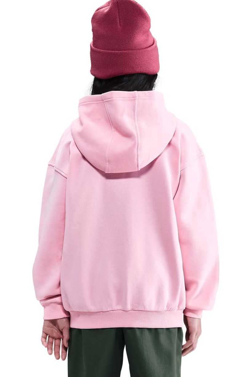 Nike Kids Sportswear Club Fleece Oversized Full Zip - med soft pink/white