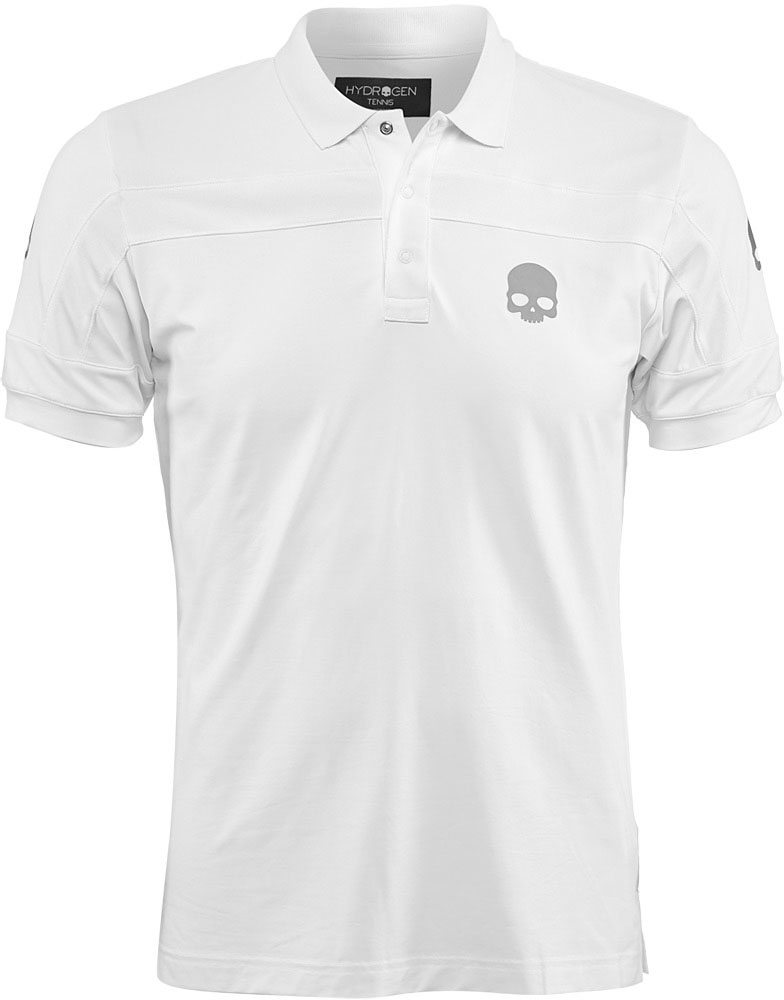 hydrogen-reflex-tech-polo-white-1 Hydrogen Reflex Tech Polo - white