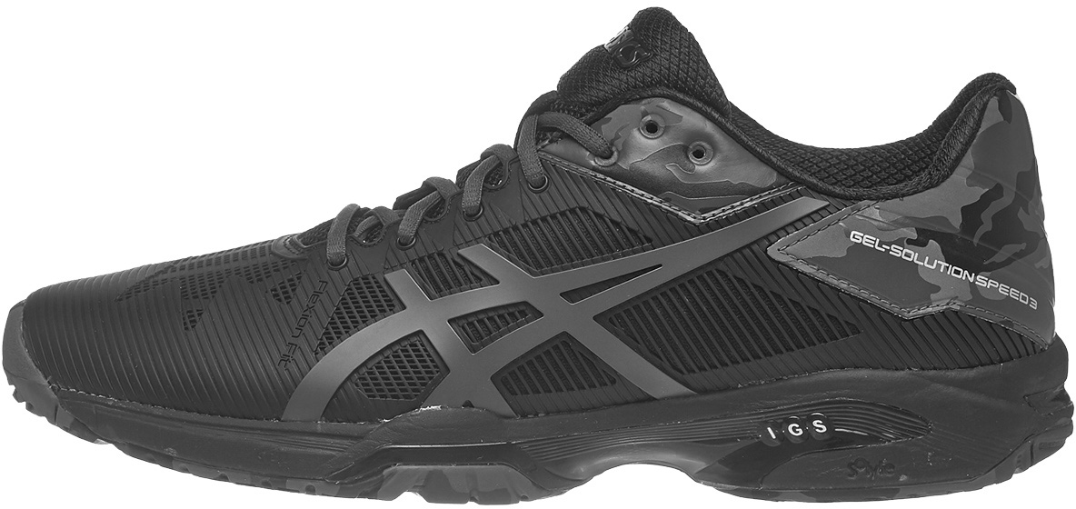 Asics Gel-Solution Speed 3 L.E. - black/dark grey/carbon