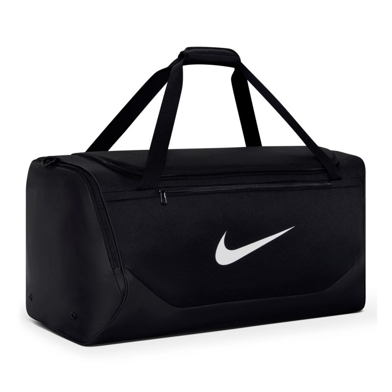 Torba tenisowa Nike Brasilia Training Duffel Large Bag - black/black/white Torba tenisowa Nike Brasilia Training Duffel Large Bag - black/black/white