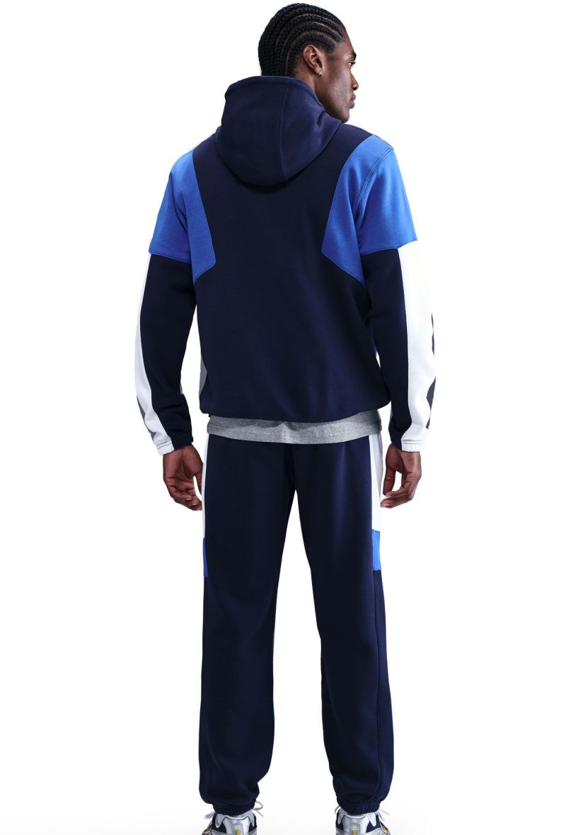 Nike Sportswear Club Fleece Hooded - obsidian/white/game royal/white