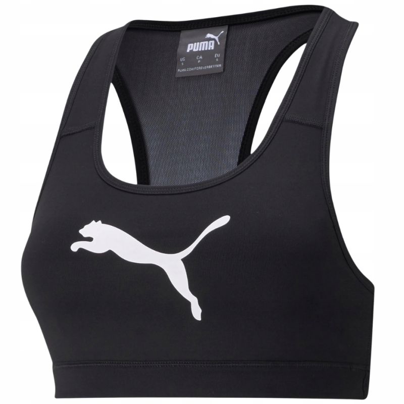 Puma Top Mid Impact 4Keeps Bra - puma black