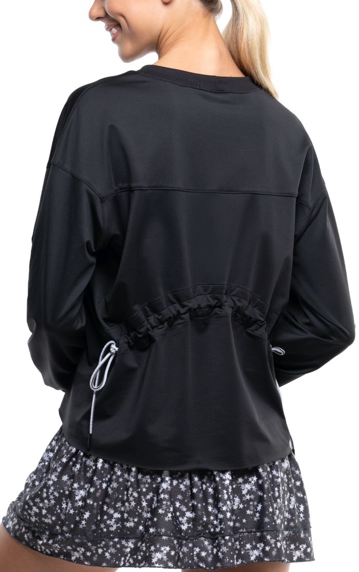 lucky-in-love-core-ruche-back-l-s-women-black-3 Lucky in Love Core Ruche Back L/S Women - black