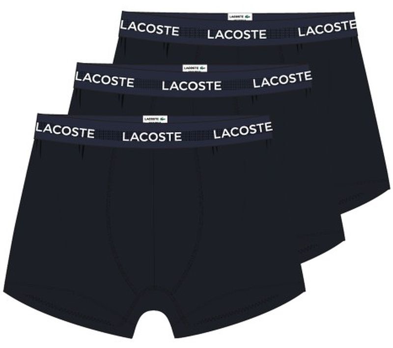 Lacoste Microfiber Trunk 3P - black Lacoste Microfiber Trunk 3P - black