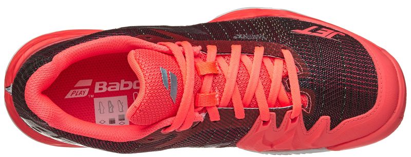 Babolat Jet Mach II Clay Women - fluo pink/silver/fandango