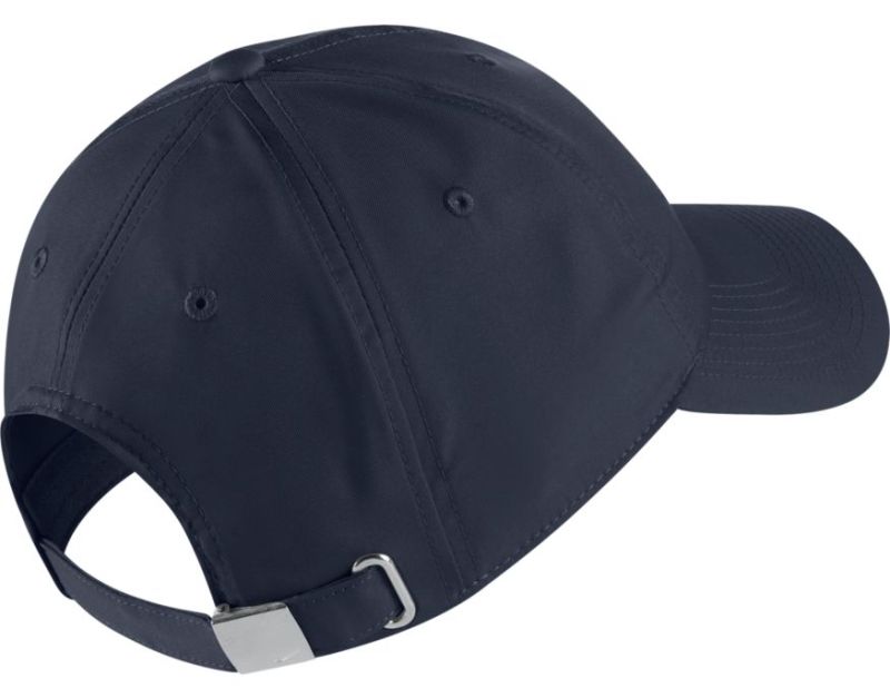 Nike H86 Metal Swoosh Cap - obisidian/metallic silver