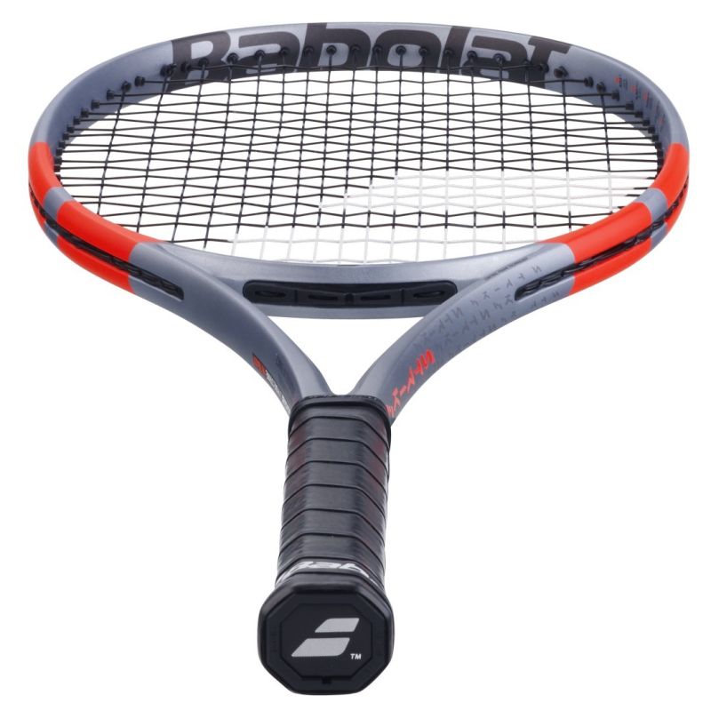 Babolat Pure Strike 98 18/20 4-gen - grey/fluo strike + string