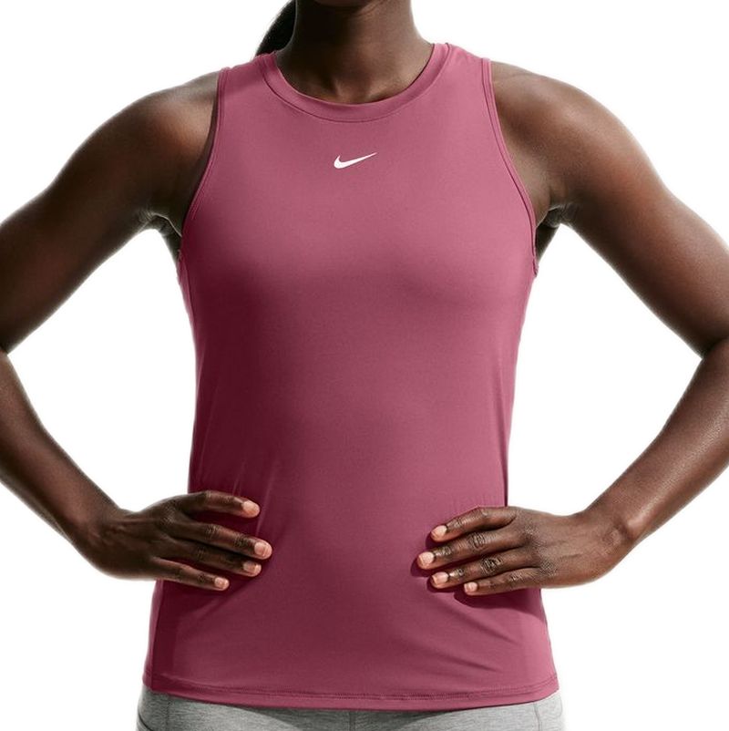 Damski top tenisowy Nike One Classic Dri-Fit Tank - pink smoke/white