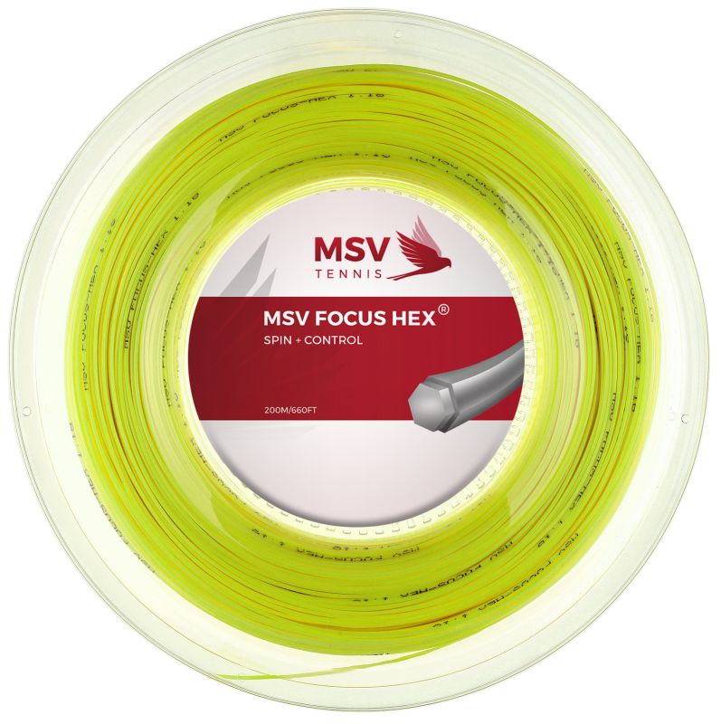 MSV Focus Hex (200 m) - neon yellow