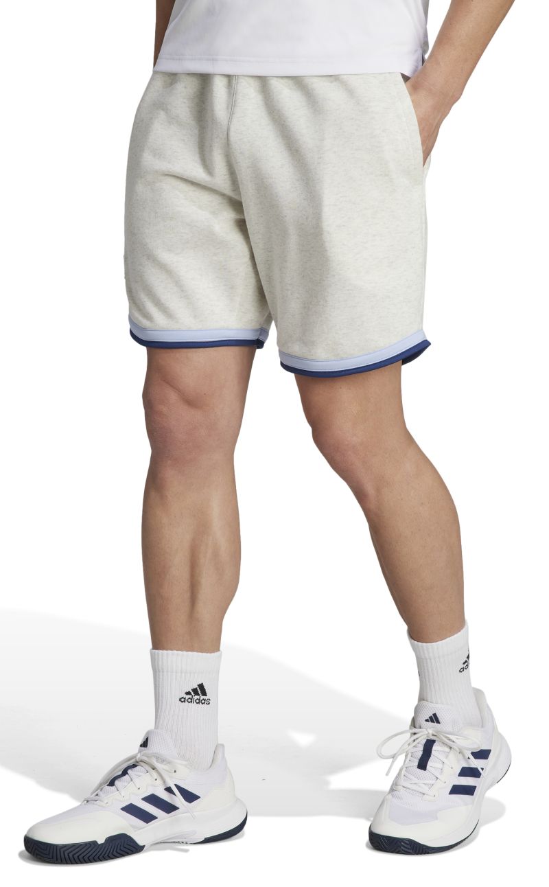 Adidas Premium Shorts 7in - white melange