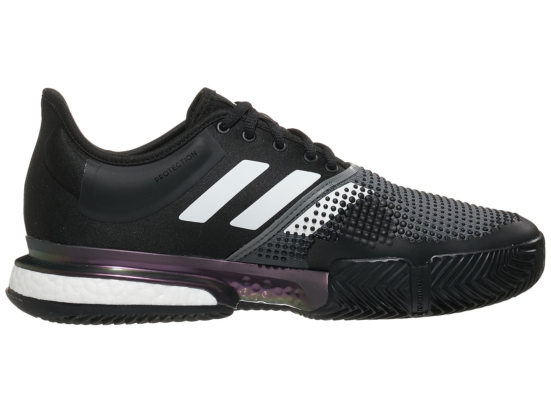 Adidas Primeblue SoleCourt M Clay - core black/cloud white/grey five