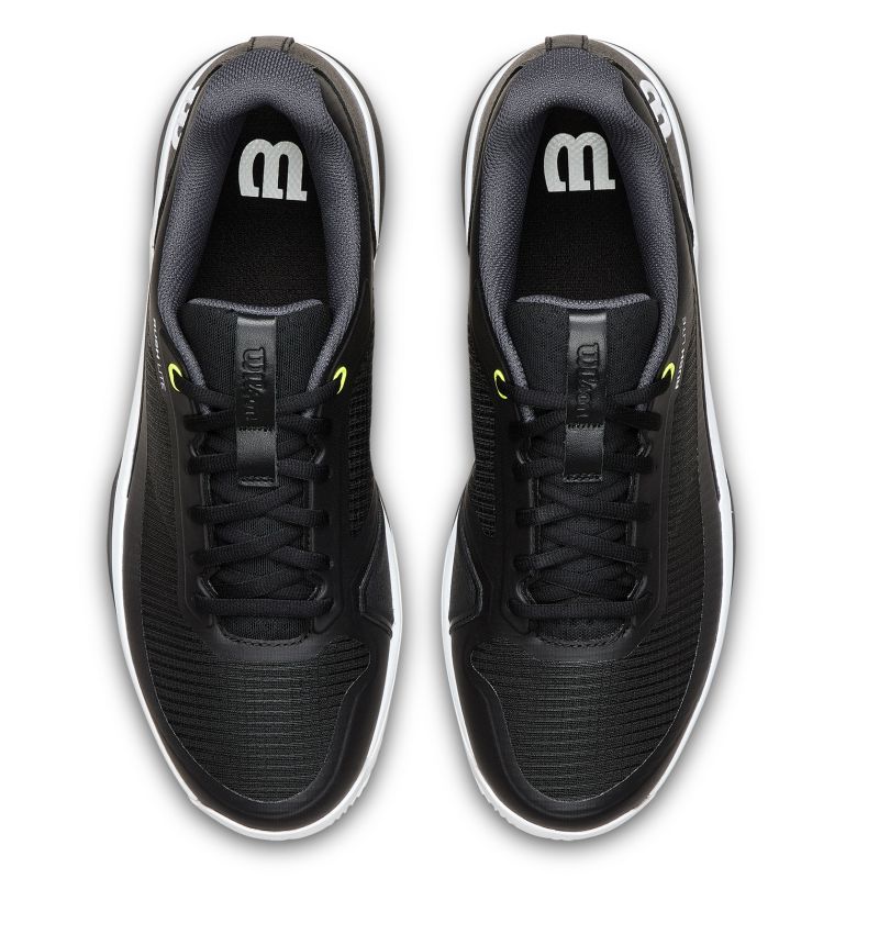 Wilson Rush Lite 5 Clay - black/white/safety yellow Wilson Rush Lite 5 Clay - black/white/safety yellow