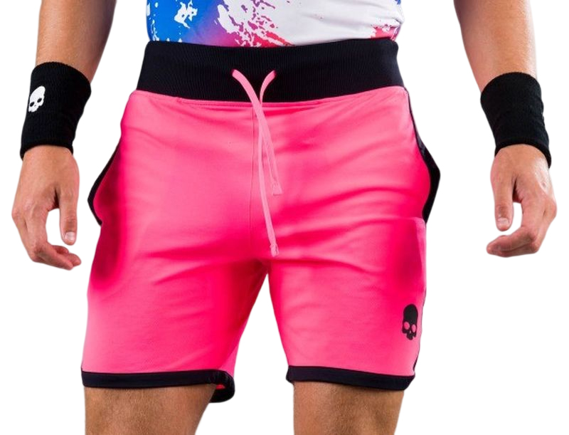 Hydrogen Tech Shorts Man - fluo fuchsia 2 Hydrogen Tech Shorts Man - fluo fuchsia 2
