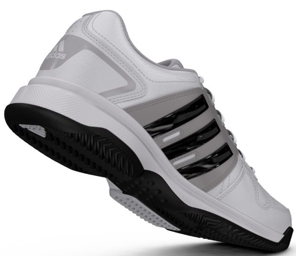  Adidas Barricade Approach Stripes - ftwr white/core black/solid grey