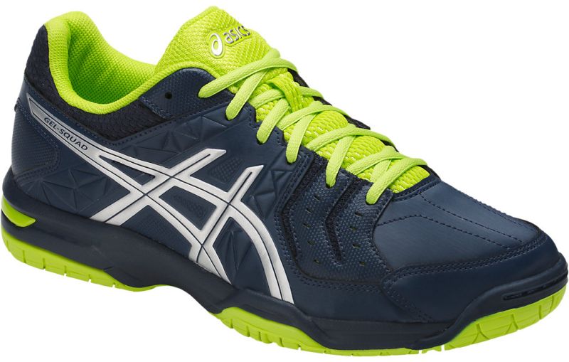 Asics Gel-Squad - insignia blue/silver/energy green