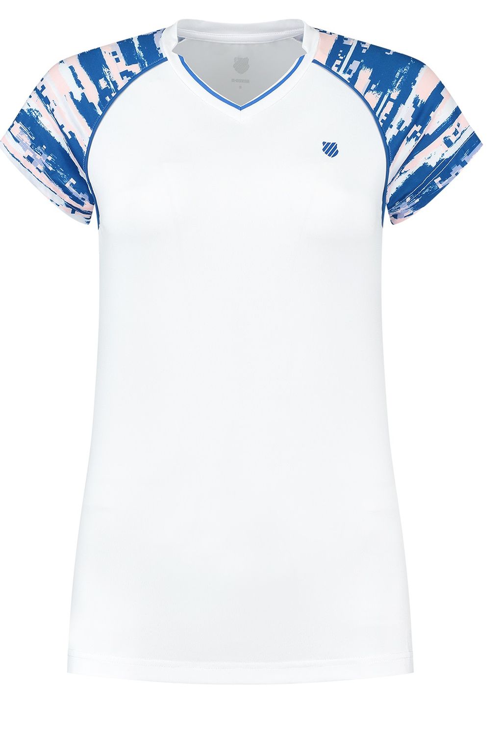 K-Swiss Tac Hypercourt Cap Sleeve 2 - white/print K-Swiss Tac Hypercourt Cap Sleeve 2 - white/print