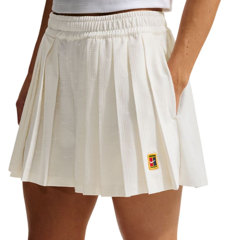 Nike Court Collection Dri-Fit High-Waisted Tennis - white Nike Court Collection Dri-Fit High-Waisted Tennis - white