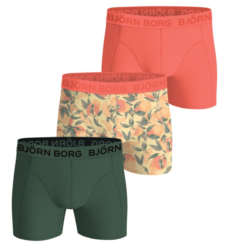 Björn Borg Cotton Stretch 3P - multicolor Björn Borg Cotton Stretch 3P - multicolor