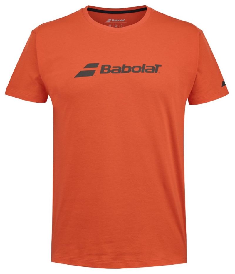 babolat-exercise-babolat-tee-men-fiesta-red