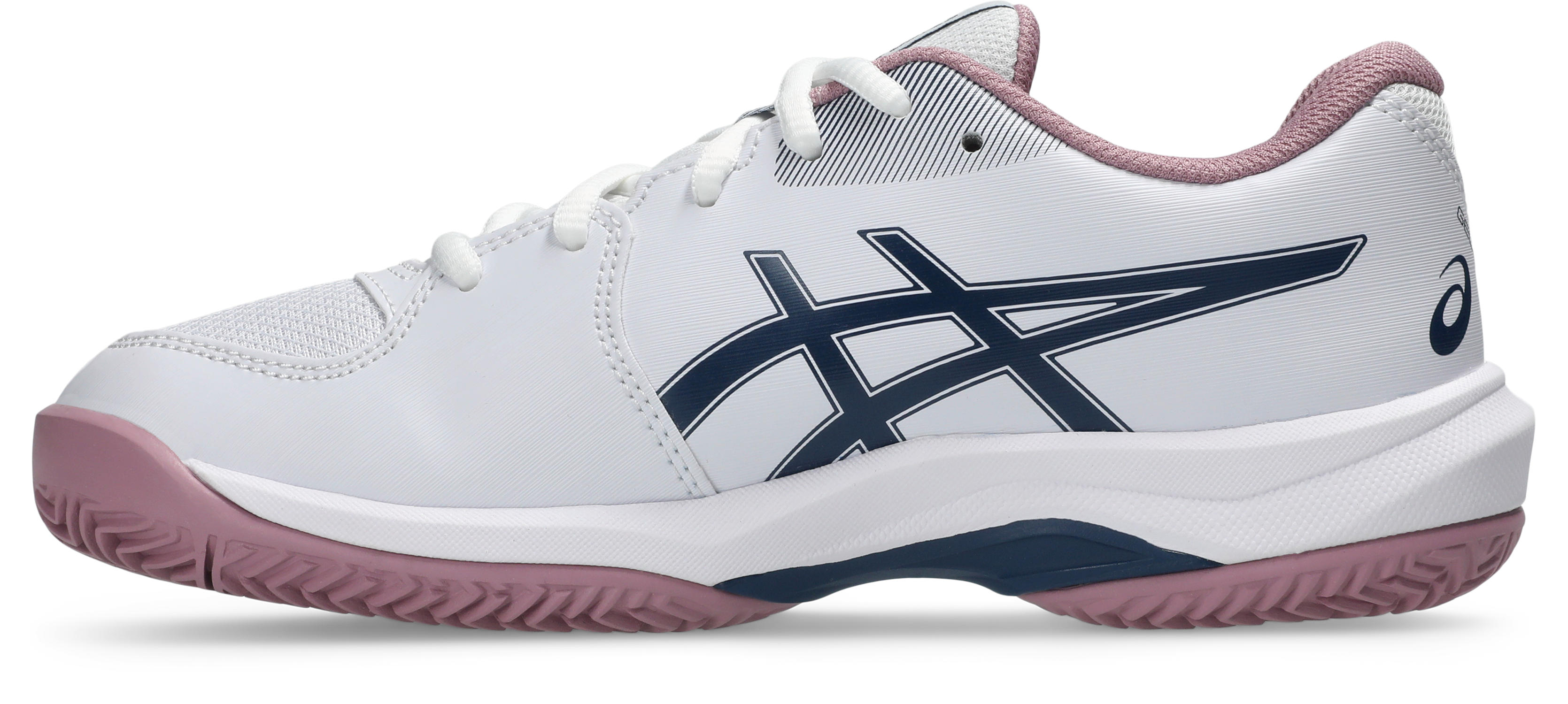 Asics Gel-Game GS Clay/OC - white/independence blue Asics Gel-Game GS Clay/OC - white/independence blue