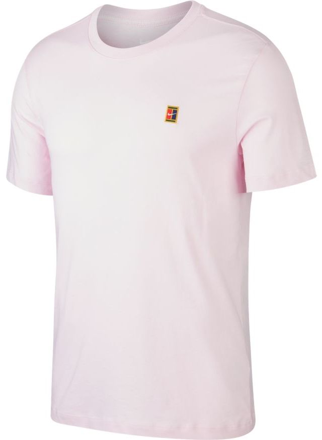 Nike Court Heritage Tee - pink foam