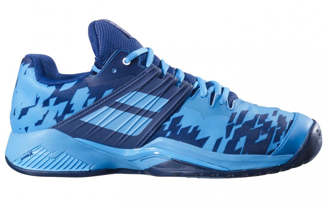 babolat-propuse-fury-sand-grass-m-drive-blue Babolat Propulse Fury Sand Grass Men - drive blue