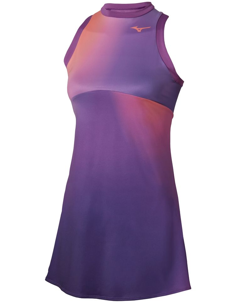 Damska sukienka Mizuno Tennis - dahlia